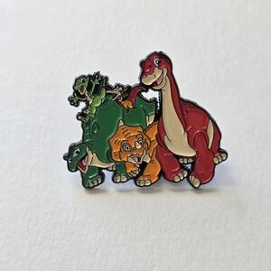 Land Before Time Dinosaur Cartoon Enamel Pin